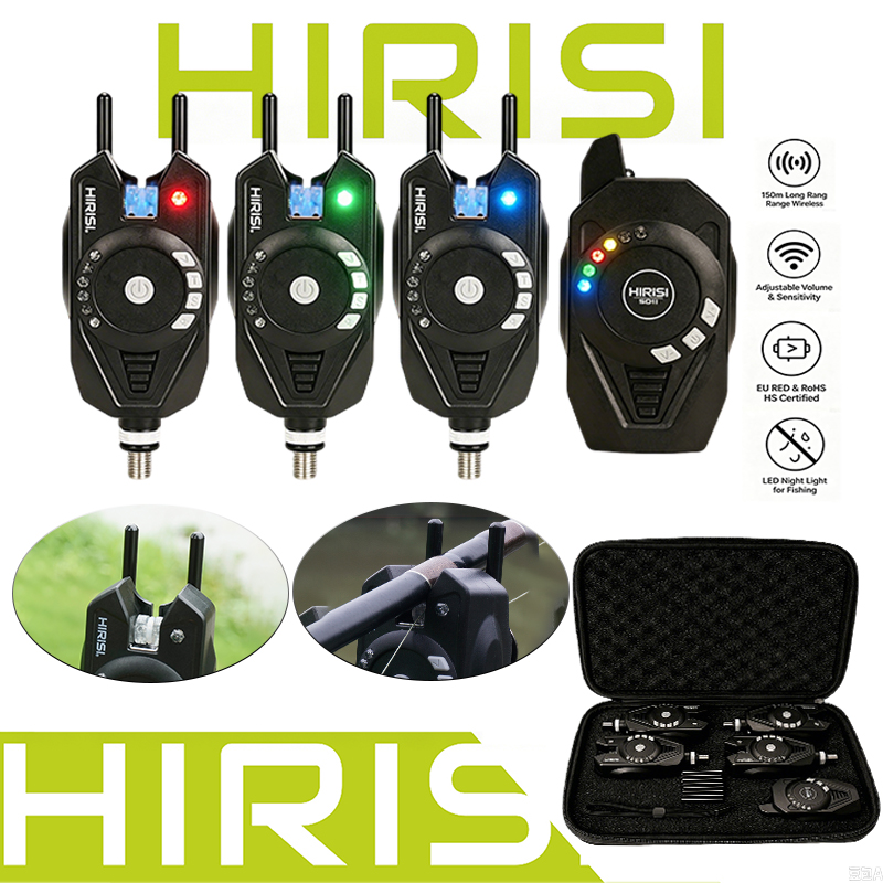 HIRISI SD11 3+1 Wireless Fishi - огляд і ціна Bite Indicator