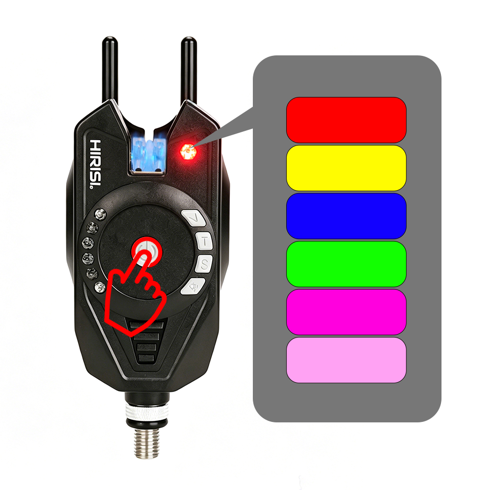 HIRISI SD11 3+1 Wireless Fishi - огляд і ціна Bite Indicator