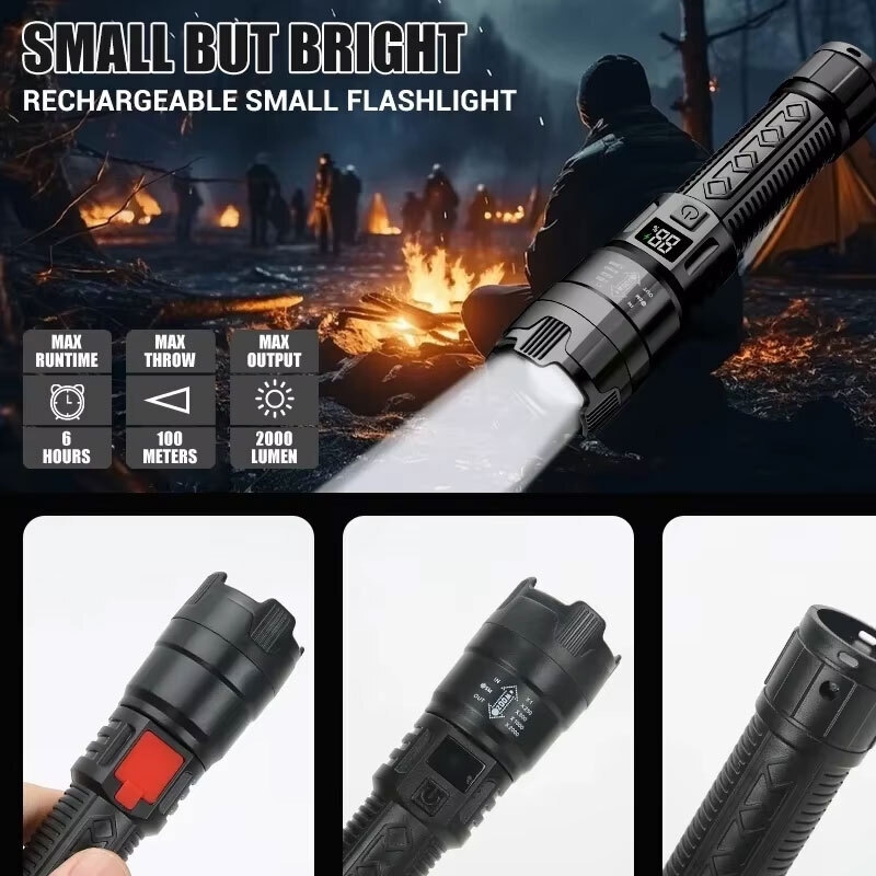 High Strong Power Led Flashlig - огляд і ціна Fishing Light
