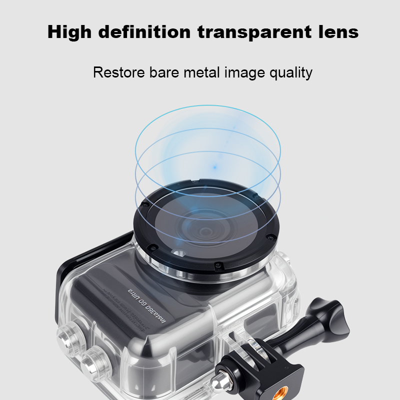 Waterproof Case for Insta 360  - огляд і ціна Underwater Camera
