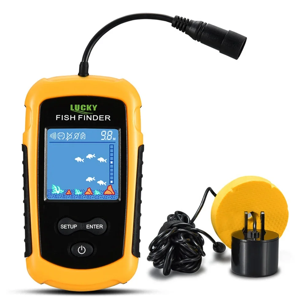 Lucky LCD Color Screen Portabl - огляд і ціна Fishing Depth Finder