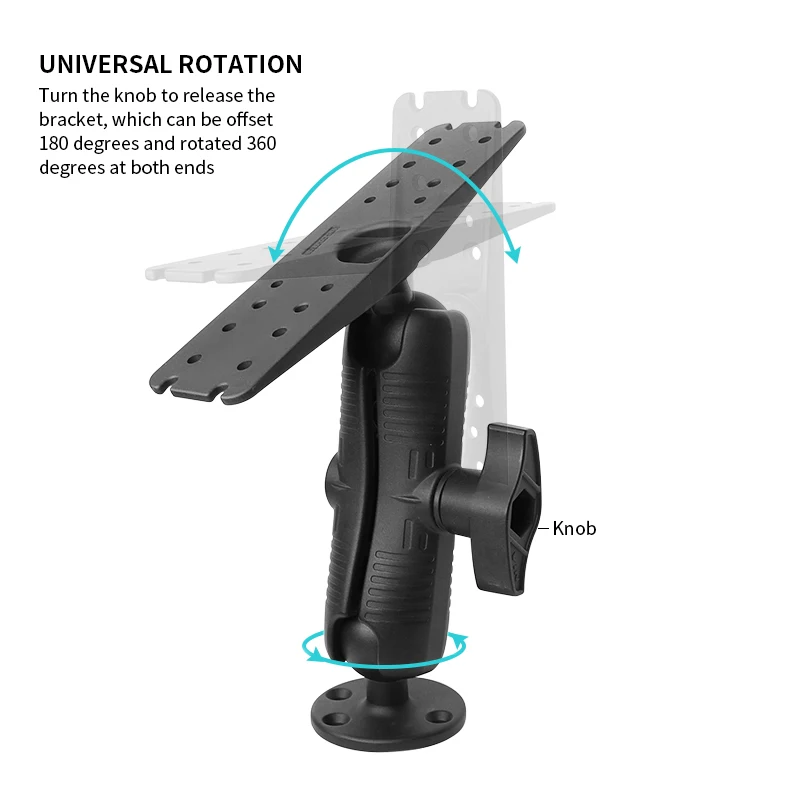 2.25'' Largest 21cm Universal  - огляд і ціна Fish Finder Mount