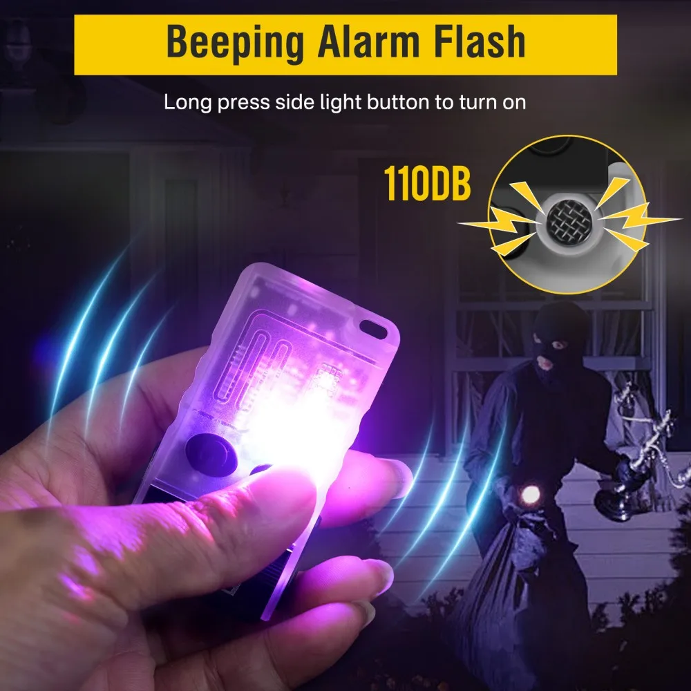 BORUiT V20 Buzzer EDC LED Keyc - огляд і ціна Fishing Light