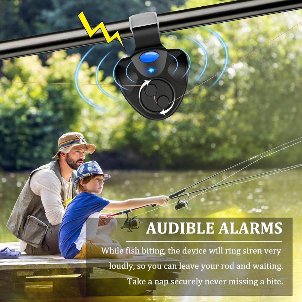 Carp Fishing Clip Set Rod Elec - огляд і ціна Fish Alarm