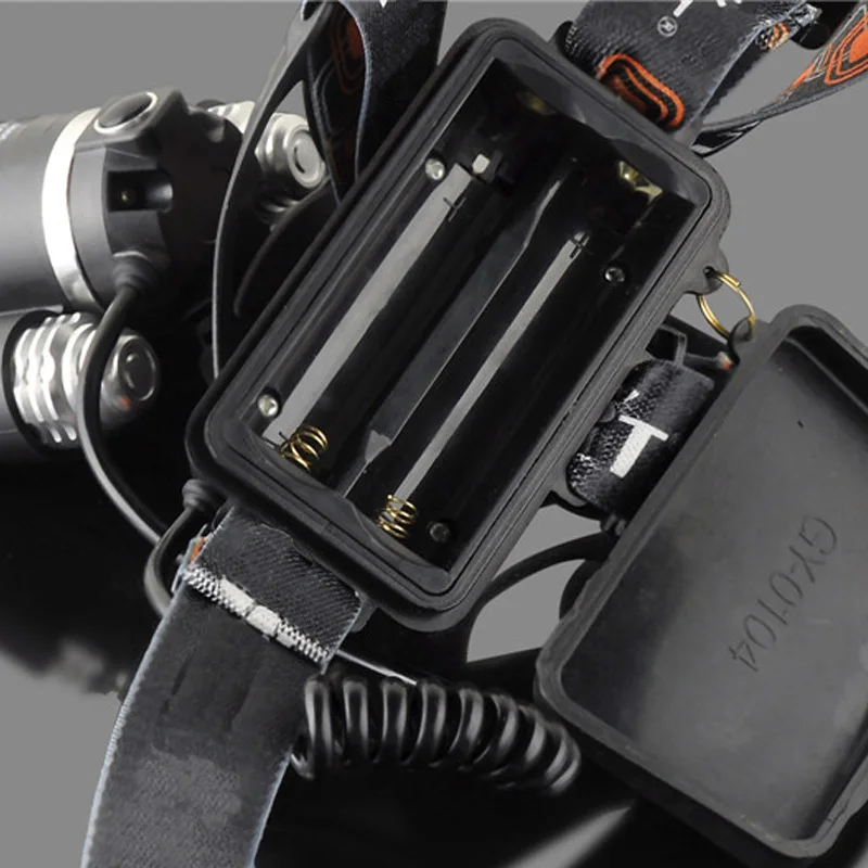 High Power LED Headlamp 18650  - огляд і ціна Fish Finder Battery