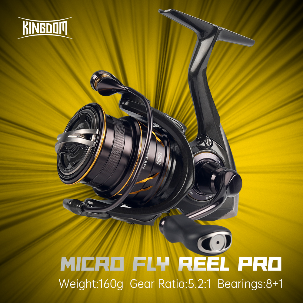 Kingdom Micro Fly Pro Fishing  - огляд і ціна Abu Garcia Reel Revo