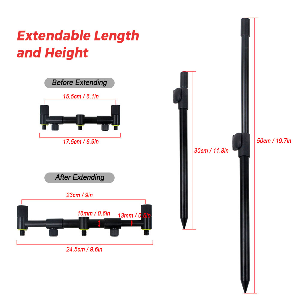 Coonor Fishing Pole Holder Ext - огляд і ціна Bite Indicator