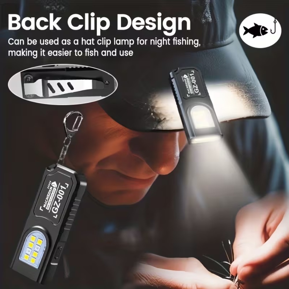 Mini COB LED Keychain Flashlig - огляд і ціна Fishing Light